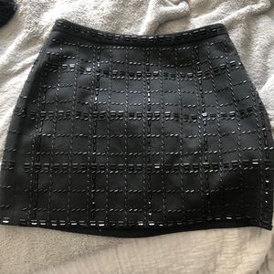 Michael Kors sequin black skirt